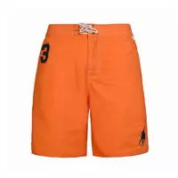 polo short de bain casual shorts paris single orange